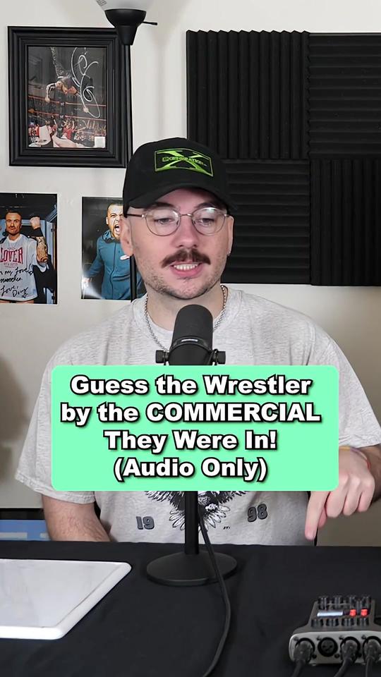 Video thumbnail for GUESS THE WRESTLER BY THEIR VOICE IN THE COMMERCIAL