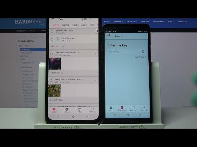 Video thumbnail for How to Transfer files from an Samsung Device to Samsung Galaxy M01 Core – SendAnywhere