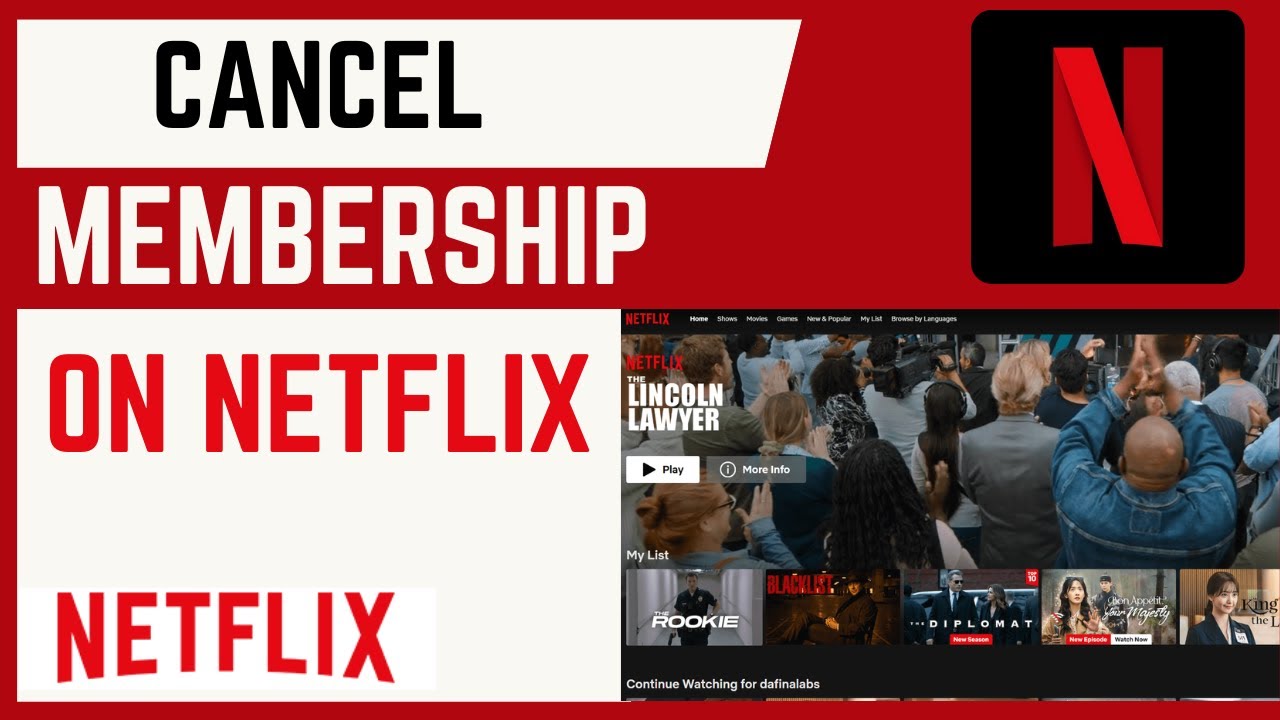Video thumbnail for How To Cancel Membership On Netflix