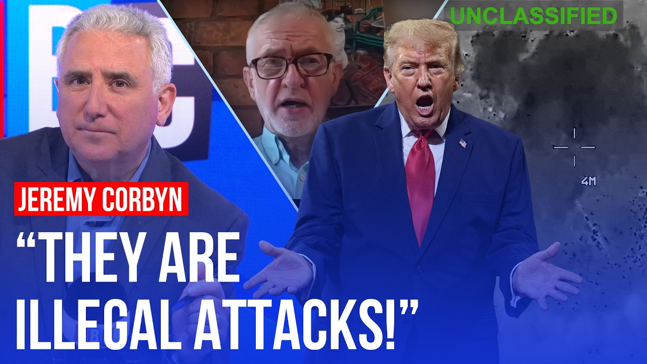 Video thumbnail for Corbyn 'baffled' Burnham would let Trump use British bases for Iran war