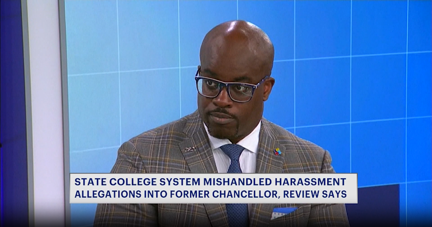 Video thumbnail for 'Systemic failure.' State college system mishandled harassment allegations into former chancellor, new report finds