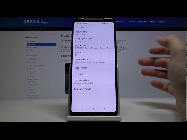 Video thumbnail for How to Find Text Correction Settings in Asus ROG Phone 2 - Keyboard Typing Features