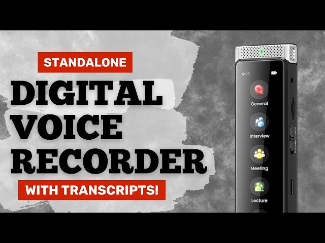 Video thumbnail for The Offline & Private Innioasis R1 Digital Voice Recorder: Demo and Review