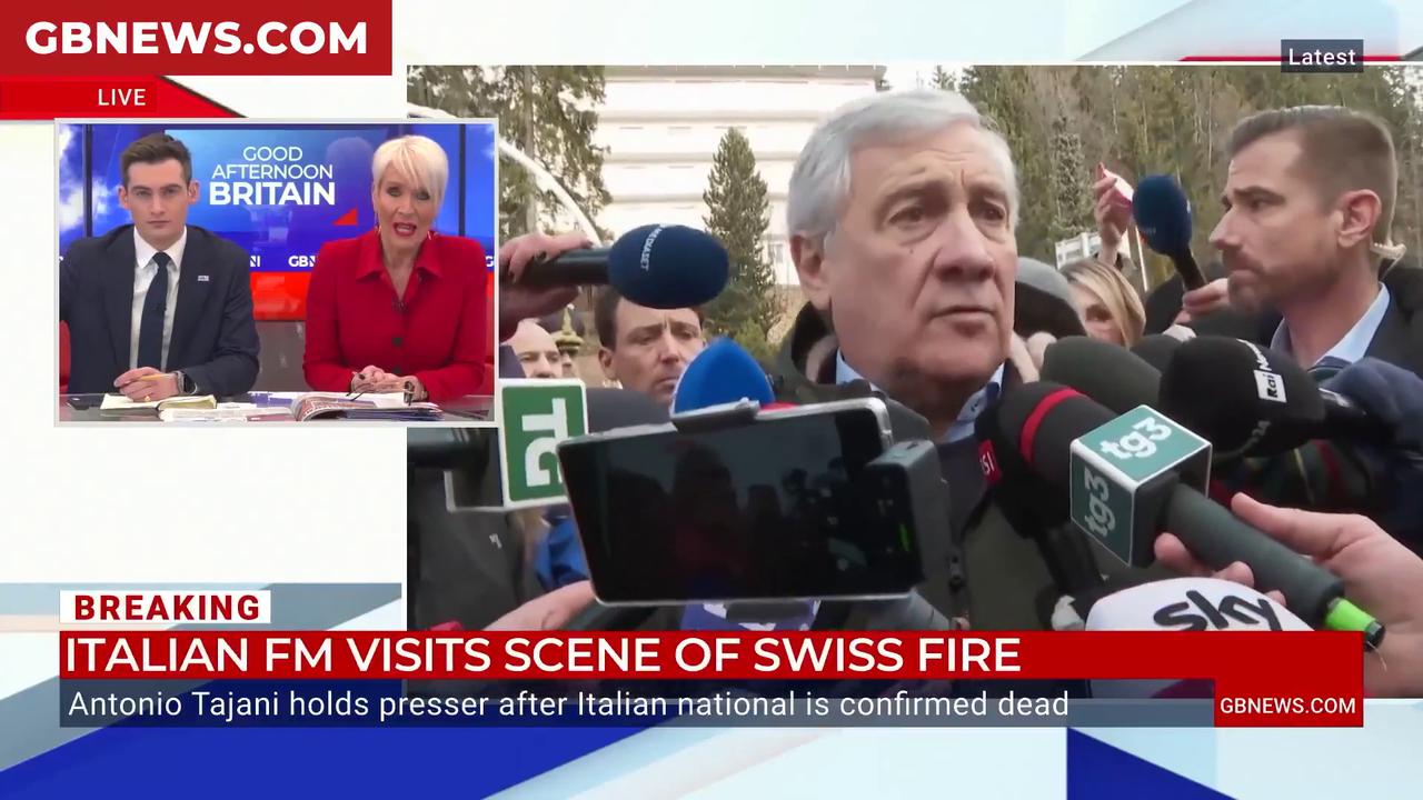 Video thumbnail for WATCH: Revellers as 'young as 13' have partied in Swiss bar affected by blaze, Italian journalist says