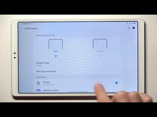 Video thumbnail for How to Show Battery Percentage on Samsung Galaxy Tab A7 Lite