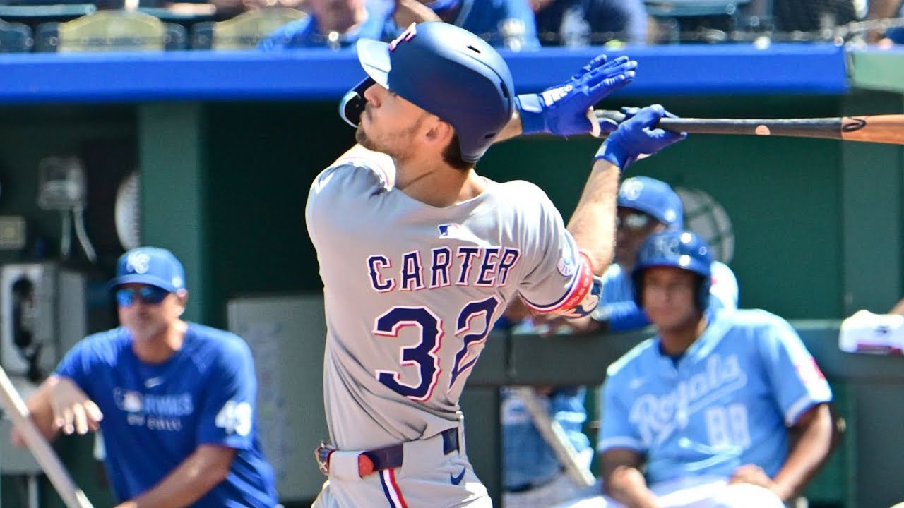 Video thumbnail for All of Evan Carter's 2025 Home Runs!