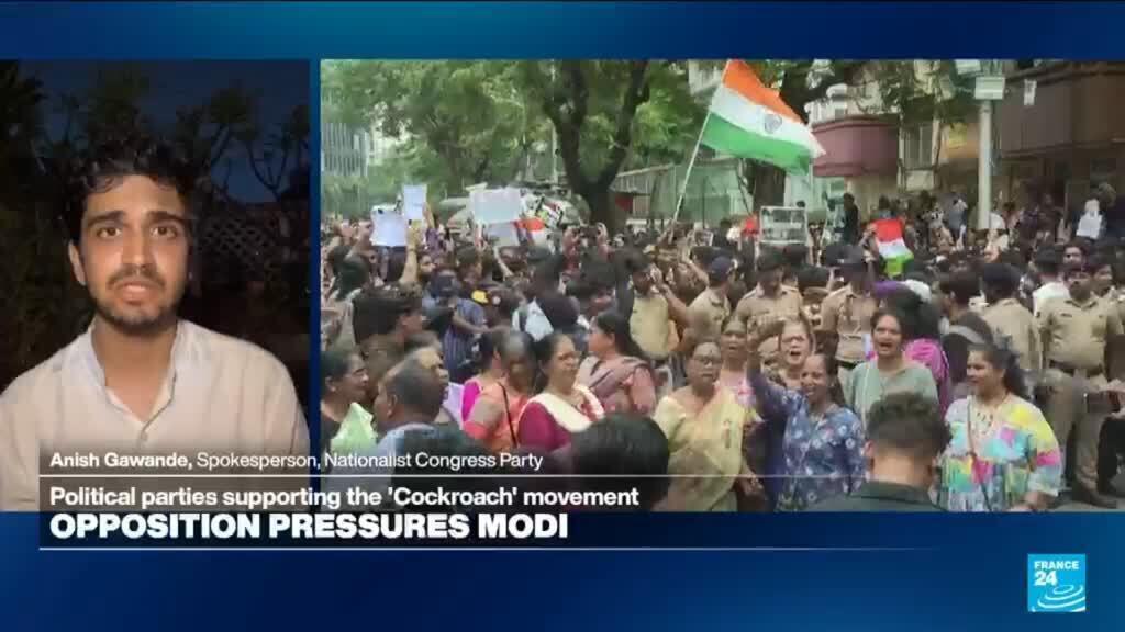 Video thumbnail for Education minister resigns: 'Exhilarating moment' for India's youth as they demand accountability