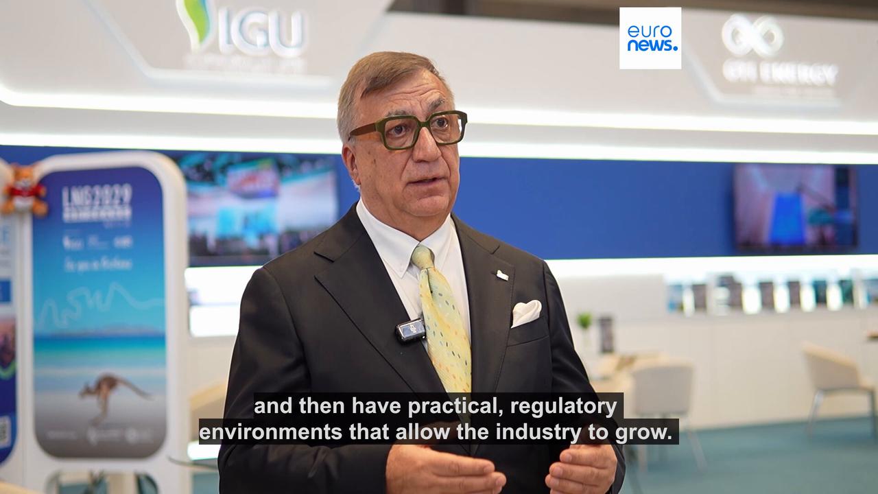 Video thumbnail for LNG2026: CEOs of world’s top energy companies gather in Qatar