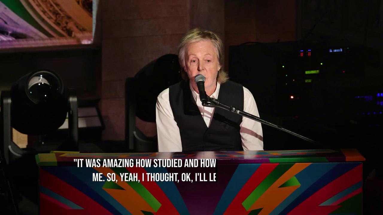Video thumbnail for Paul McCartney impressed by Paul Mescal's left-handed guitar skills ahead of biopic.