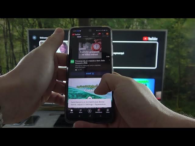 Video thumbnail for How to Mirror Screen via Youtube on Realme C55 / Use Screen Cast With Your Smartphone