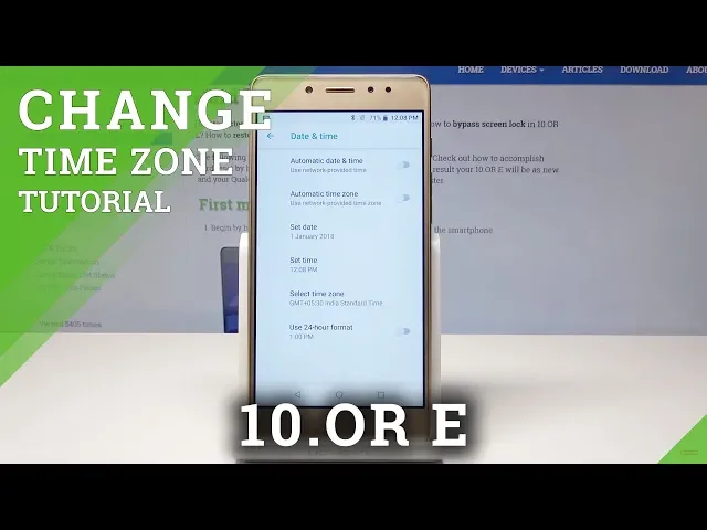 Video thumbnail for Date & Time Settings in 10.OR E - Change Time Zone