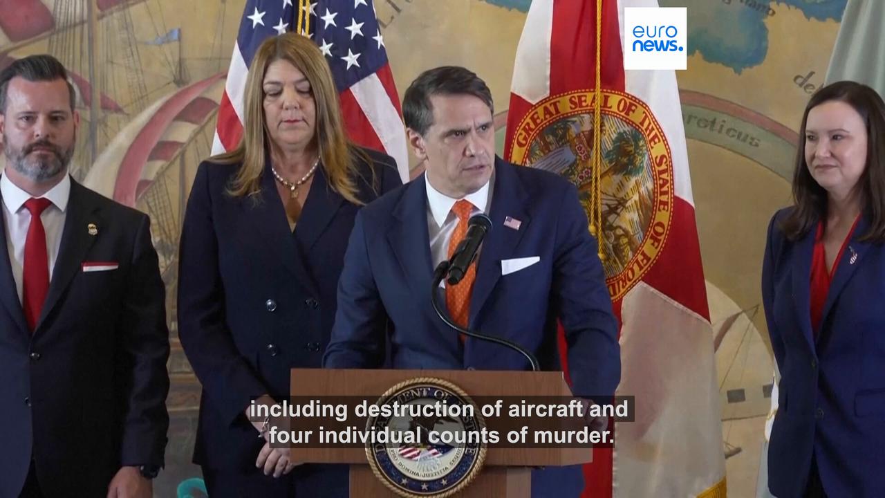 Video thumbnail for Trump calls Castro indictment 'very big moment' but says no need for escalation
