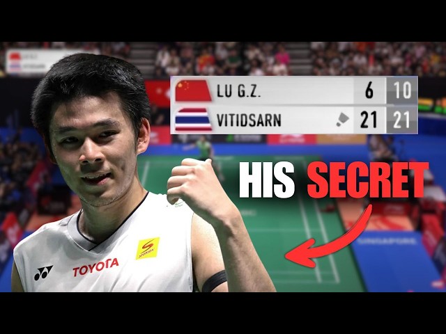 Video thumbnail for The Badminton Skills That Made Kunlavut Vitidsarn World Number One