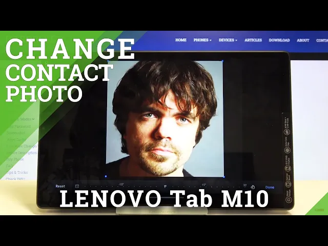 Video thumbnail for How to Add Photo to Contact in LENOVO Tab M10 – Customize Contact List