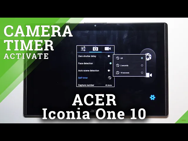 Video thumbnail for How to Set Camera Timer in ACER Iconia One 10 – Take Timed Photo