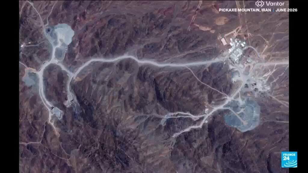 Video thumbnail for US eyes strikes on Iran's Pickaxe Mountain, believed to be an enrichment site