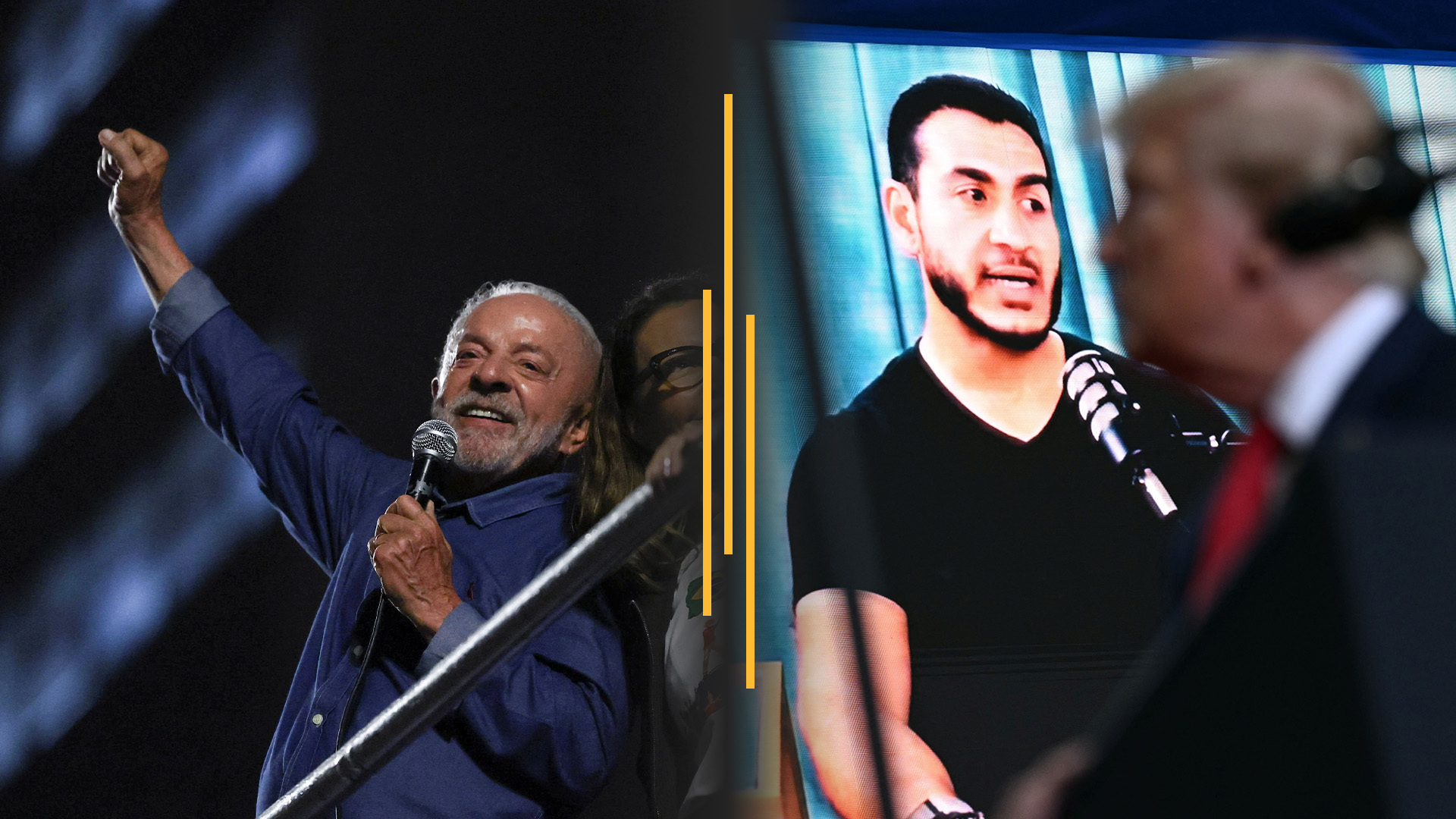 Video thumbnail for Lula wins fourth term, Bolsonaro refuses to concede; Trump calls El-Sayed ‘jihadist’