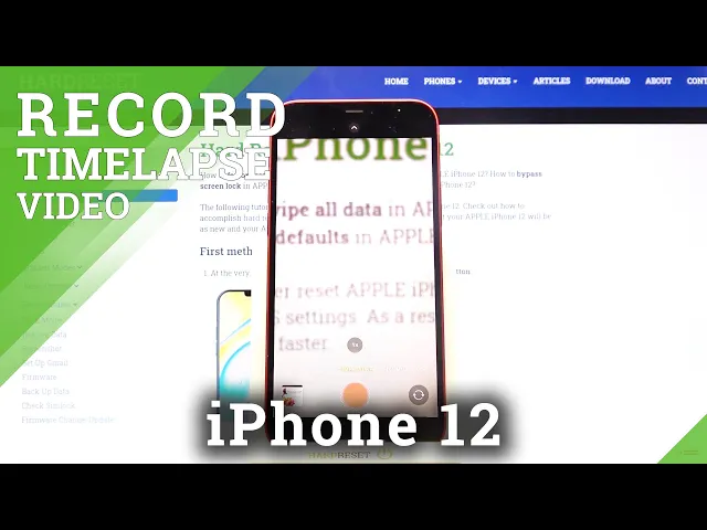 Video thumbnail for How to Record Timelapse Video in iPhone 12 – Speed Up Video