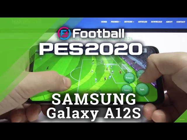 Video thumbnail for Pro Evolution Soccer on SAMSUNG Galaxy A12S - Game Test