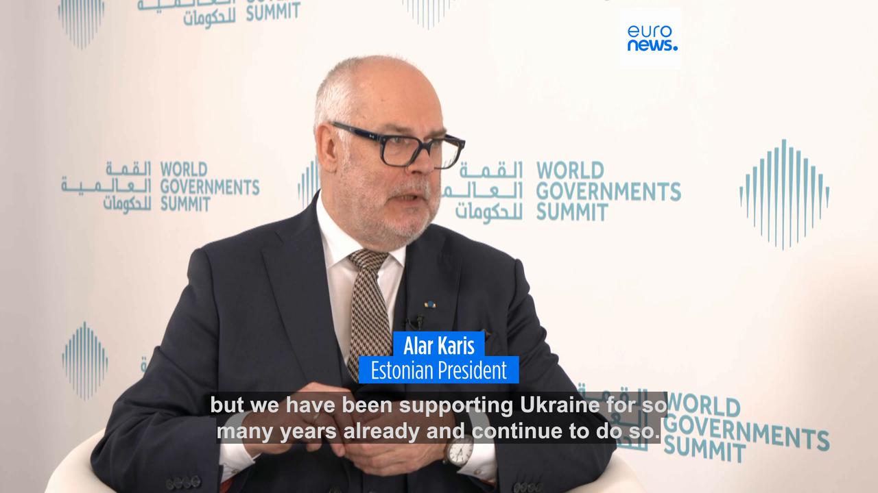 Video thumbnail for Latvian PM and Estonian president back special EU envoy for Russia-Ukraine talks