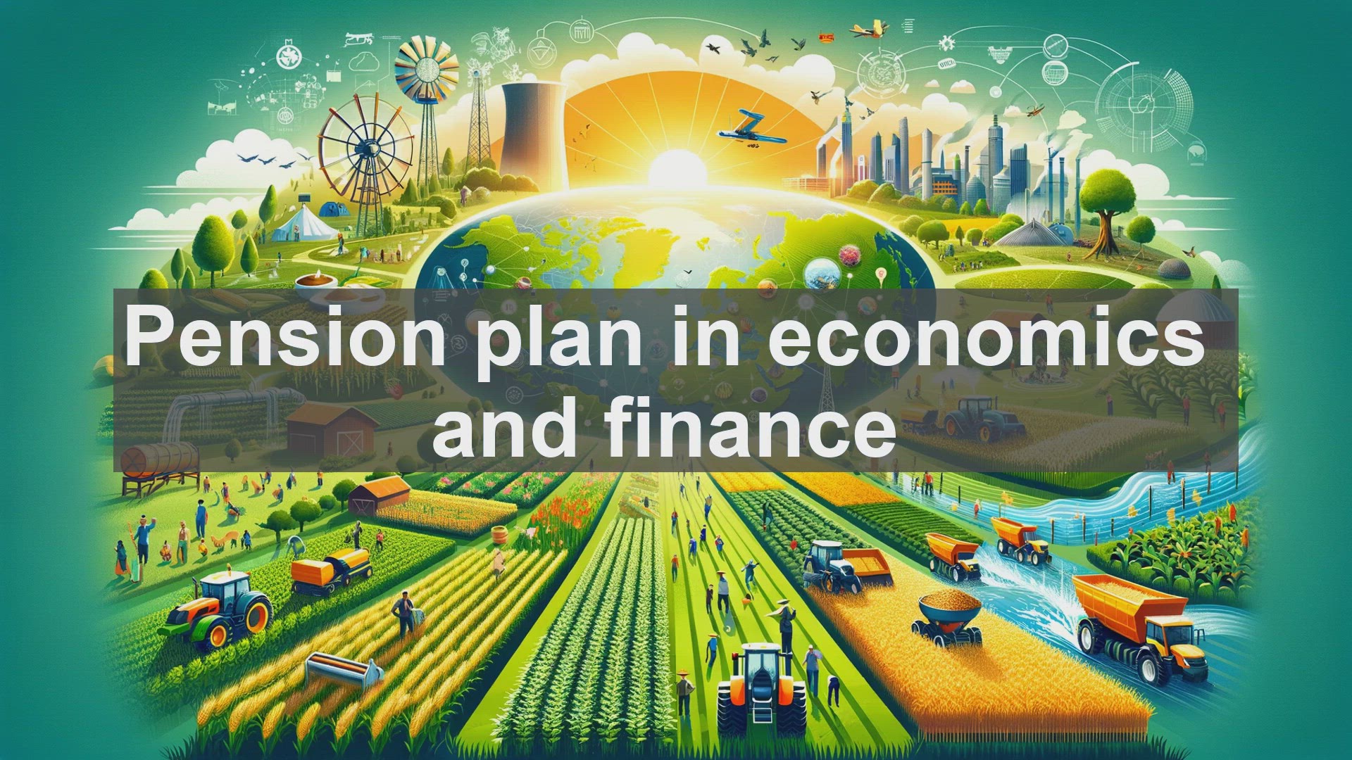 'Video thumbnail for Pension plan in economics and finance'