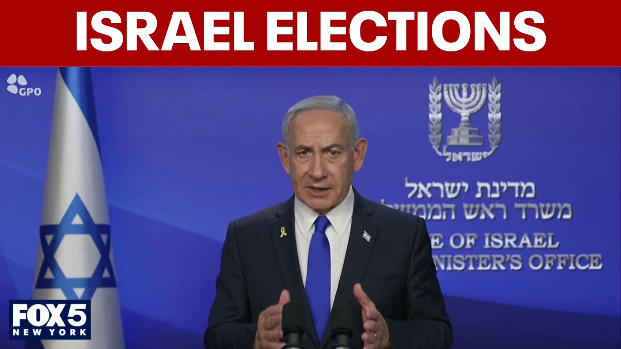 Video thumbnail for Israeli elections underway as Netanyahu seeks to stay in power