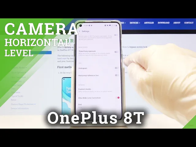 Video thumbnail for How to Enable Camera Leveler in OnePlus 8T – Take Straight Pictures