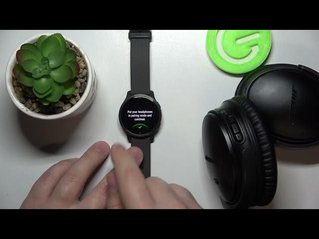 Video thumbnail for How to Connect Headphones on GARMIN Venu 2s – Pair Headphones