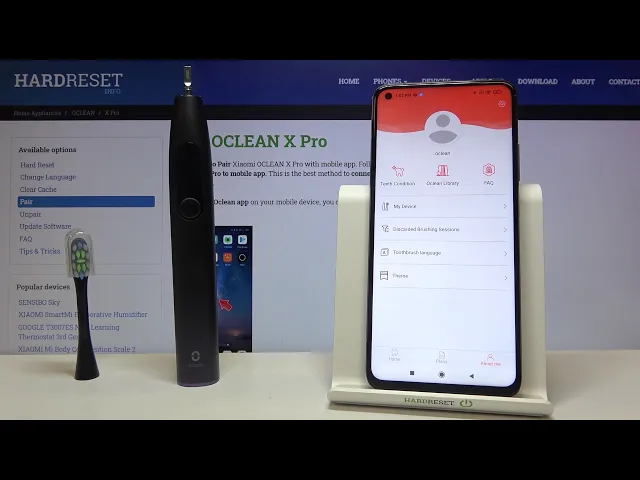 Video thumbnail for How to Clear Cache in Oclean X Pro Sonic Toothbrush