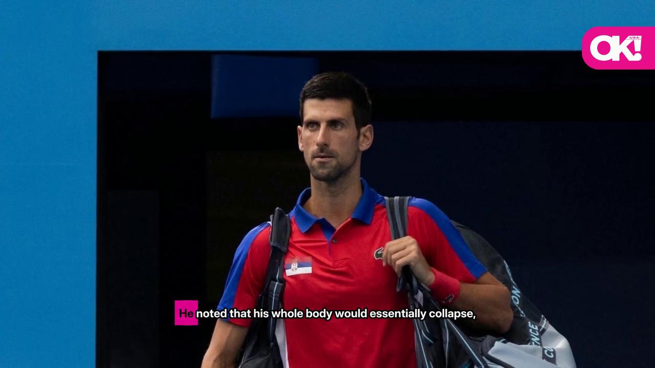 Video thumbnail for Novak Djokovic Says His Health Was Behind Shocking Early Exit at U.S. Open After Vomiting
