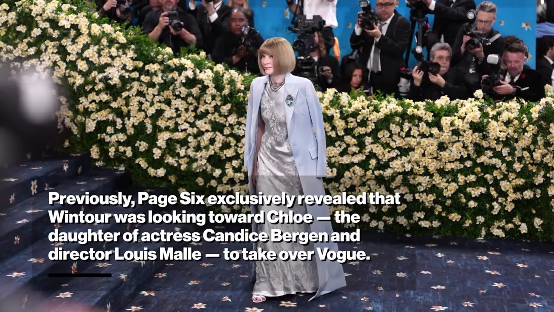 'Video thumbnail for Anna Wintour taps Chloe Malle as the new editor of American Vogue: report'