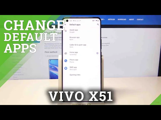 Video thumbnail for Default Apps – VIVO X51 5G and Apps Customization