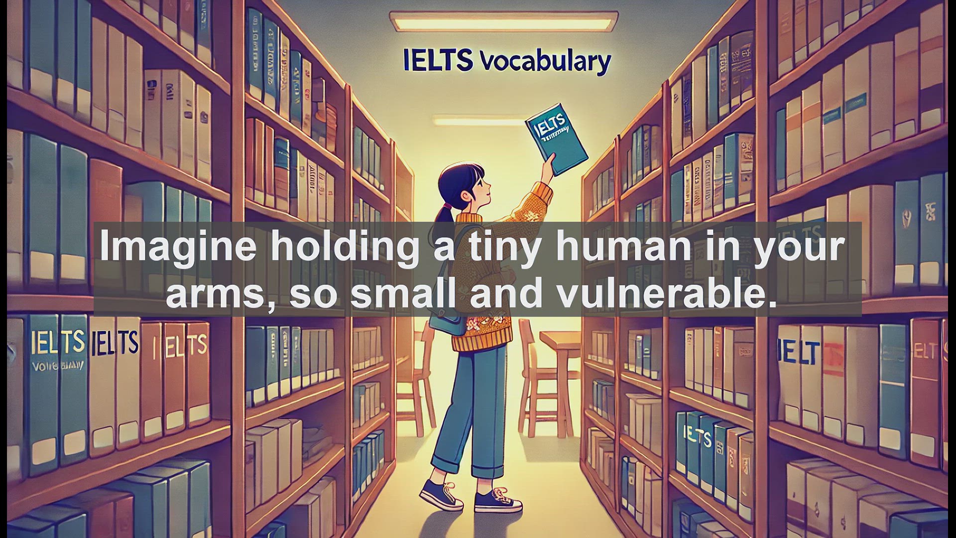 'Video thumbnail for 2500 Must Know IELTS 6.5 Vocabulary - Understanding 'Infant': Boost Your IELTS Vocabulary'