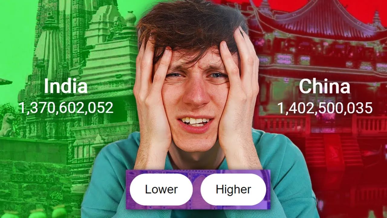 Video thumbnail for Which Country has a Bigger Population?