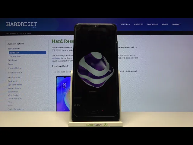 Video thumbnail for How to Switch On TCL 20 SE – Power On Device