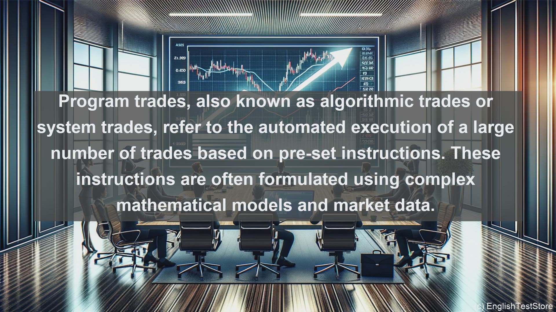 'Video thumbnail for Program trades in economics and finance'