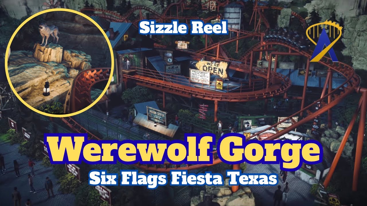 Video thumbnail for Werewolf Gorge HYPE Reel From Six Flags Fiesta Texas