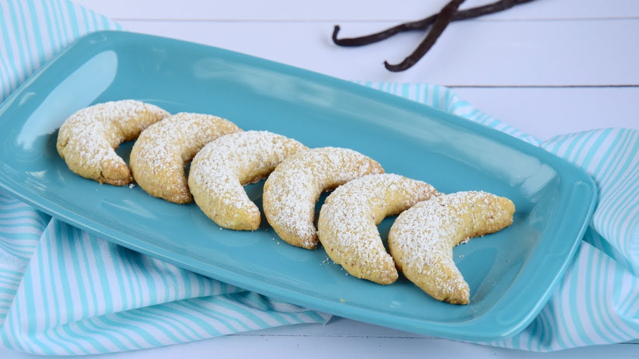 'Video thumbnail for Crescent cookies recipe: video blog'