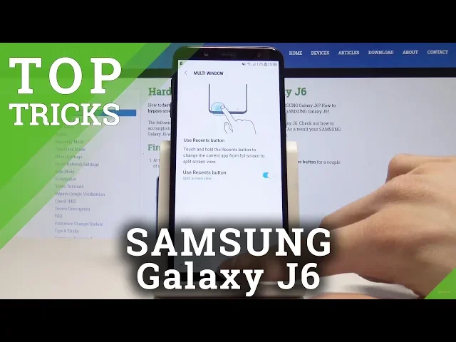 Video thumbnail for Top Tricks SAMSUNG Galaxy J6 - Hidden Options / Advanced Features / Cool Settings
