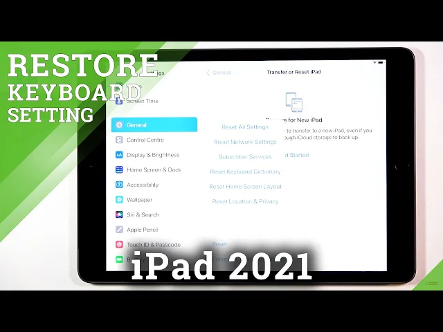 Video thumbnail for How to Reset Keyboard Dictionary on iPad 2021 – Manage Keyboard Settings
