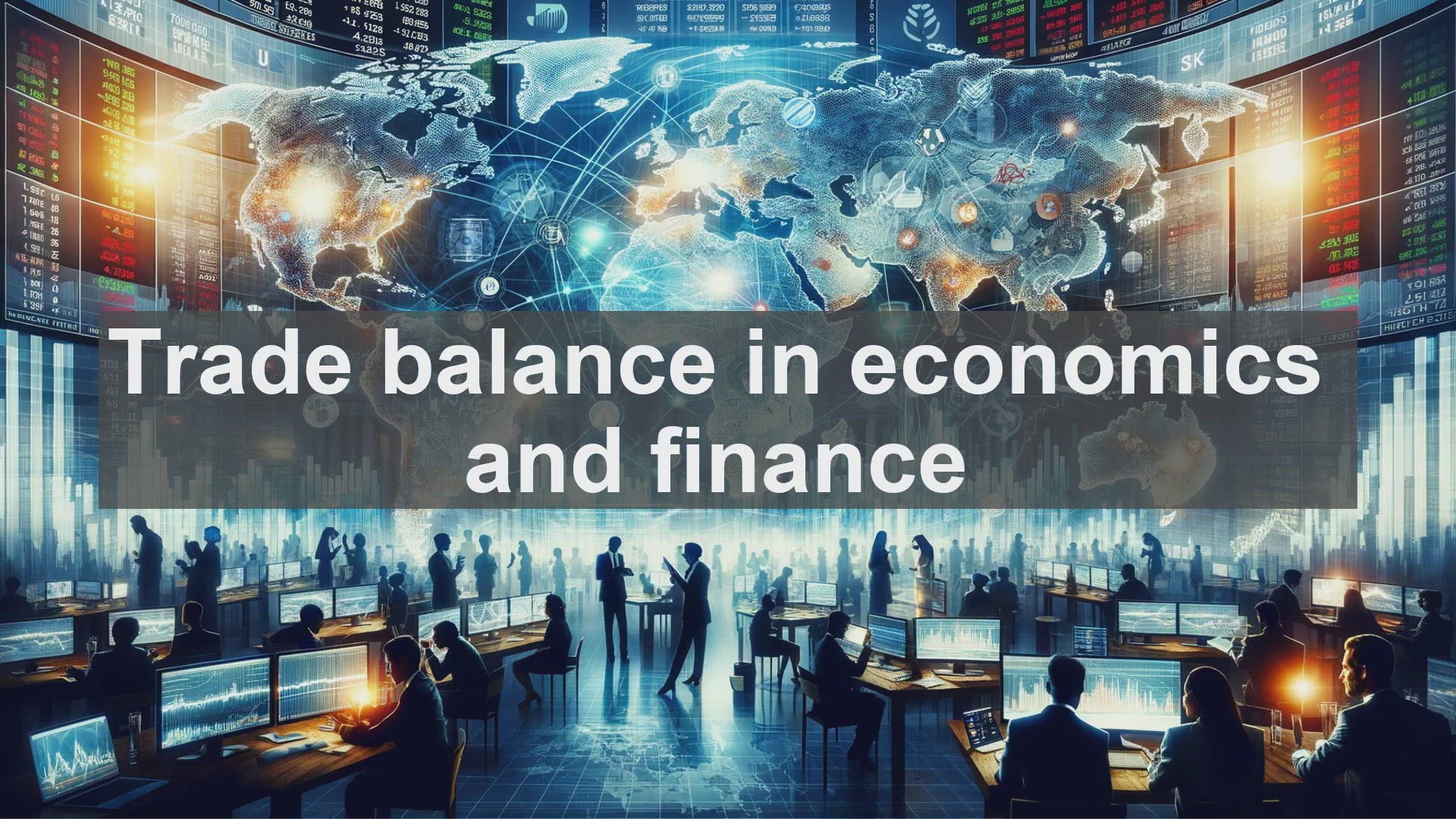 'Video thumbnail for Trade balance in economics and finance'