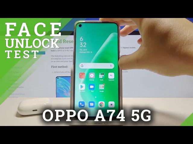 Video thumbnail for OPPO A74 5G Face Unlock Test