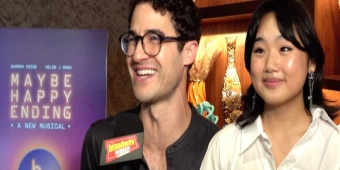 Video thumbnail for Video: Hanging with the Broadway-Bound Cast of MAYBE HAPPY ENDING
