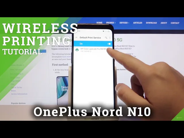 Video thumbnail for How to Connect Printer with OnePlus Nord N10 5G – Wireless Printing