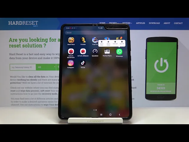 Video thumbnail for How to Delete Application in SAMUSUNG Galaxy Fold – Erase App Data