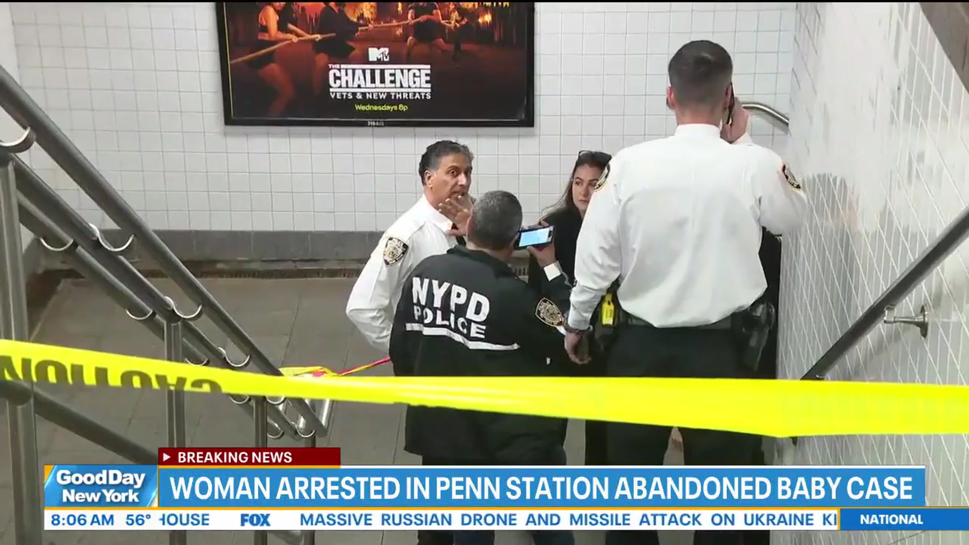 'Video thumbnail for Mom charged after newborn abandoned inside Penn Station'