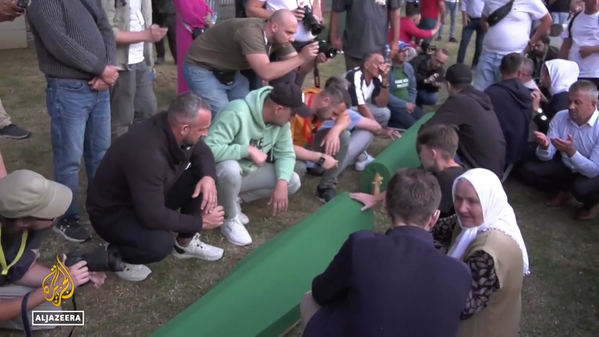 'Video thumbnail for Bosnia marks 30 years since Srebrenica genocide, Europe’s worst massacre since WWII'