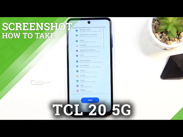 Video thumbnail for How to Capture Screen on TCL 20 - Take Screenshot
