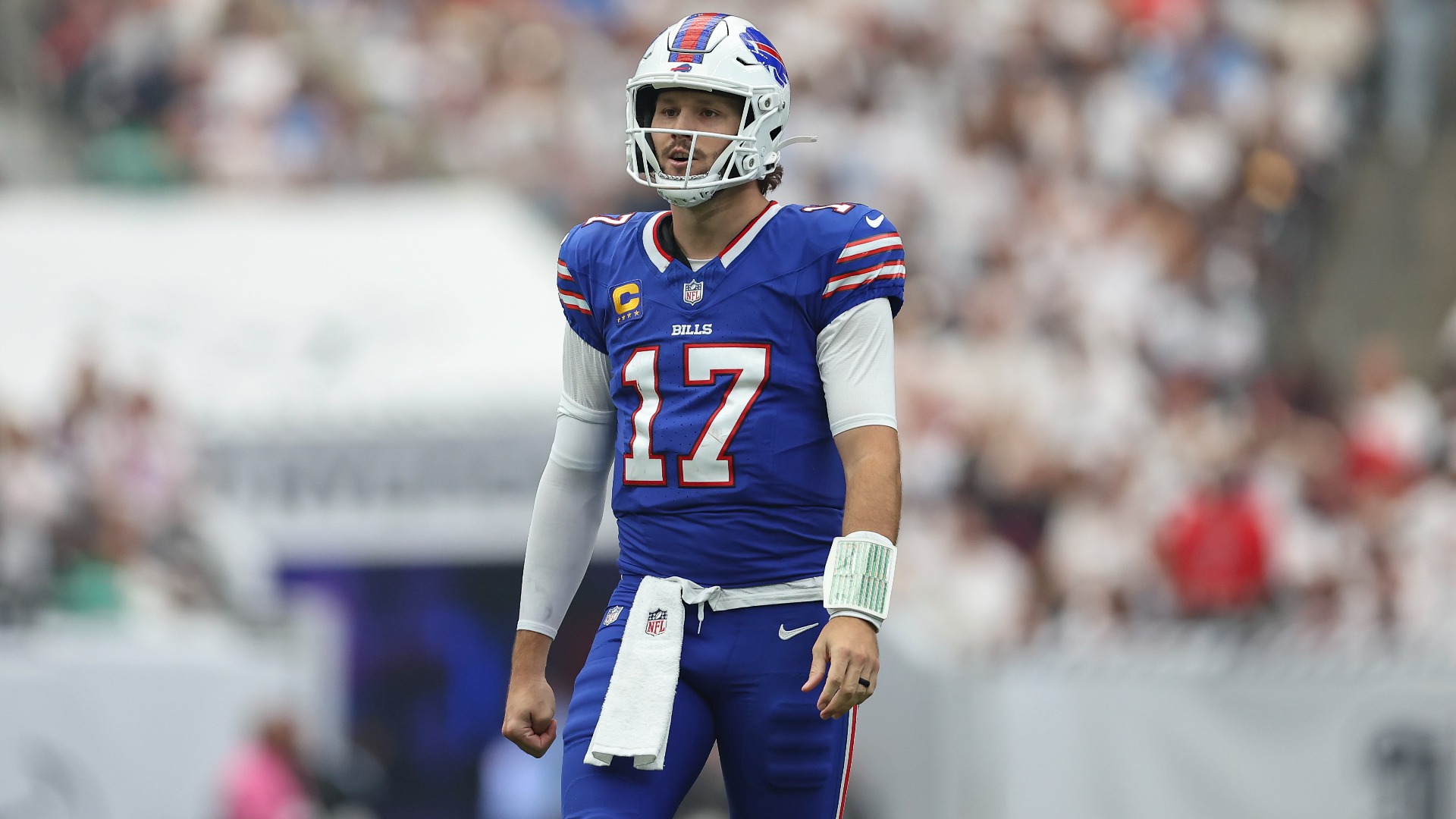 Video thumbnail for Joe Theismann Recaps Josh Allen's Performance Against Houston