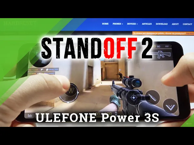 Video thumbnail for How to Play Standoff 2 on ULEFONE Power 3S – Test Game